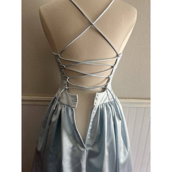 Vtg Y2K Jessica  McClintock Prom Dress Ballgown Corset Full Skirt Cinderella 5/6 - Picture 3 of 11